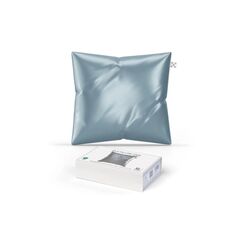 Smartsleep Kopfkissenbezug Seide Blau/Grau 80x80 cm