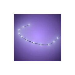 Light My Bricks LMB 2.0 Astro LED Lichterkette Hell-Blau 30 cm Flachkabel