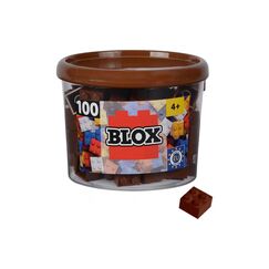 BLOX 100 braune 4er Steine in Dose