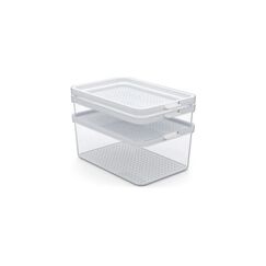 Rotho Set KS Organizer 3 tlg. CAUMA Transparent / Weiss