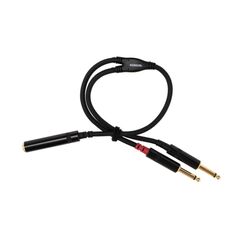 Cordial CFY 0.3 KPP Y-Kabel, 6.3mm St - 2x 6.3mm, 0.3m