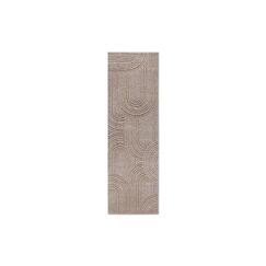 Elle Decoration Teppich Chappe 100% Polyester, 80 x 240 cm, Beige