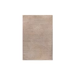 Elle Decoration Teppich Panglao 40% PES, 60% PP, 80 x 150 cm, Taupe