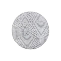 Elle Decoration Teppich Panglao 100% Polyester, 160 cm, Light Grey