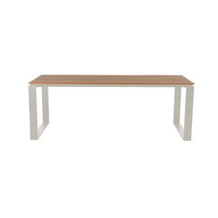 Schou Gartentisch MARTINUS 210x100x75cm - Grau,Teak