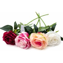 Chalet Blumenbouquet Rosen 87x20x10cm mix in Box