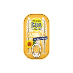 Bom Petisco Sardinen in Pflanzenöl 120 g