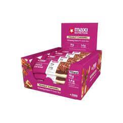 Maxi Nutrition Creamy Core Protein Bar Peanut Caramel, Box: 12x45g