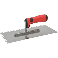 Glättekelle 8x8 gezahnt 280x130 mm