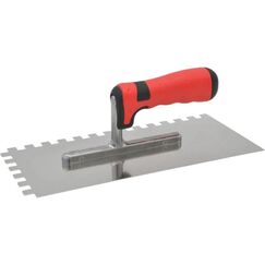 Glättekelle 10x10 gezahnt 280x130 mm