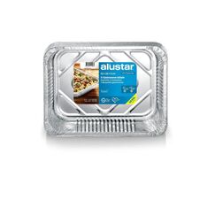 Alustar Aluminium Schale 10 Stück 32 cm x 26 cm