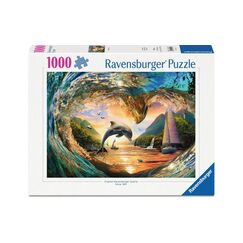 Ravensburger Sprung in den Sonnenuntergang