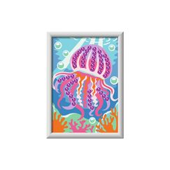 Ravensburger CreArt  Malen nach Zahlen Rosa Qualle
