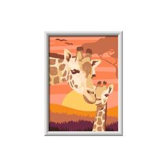 Ravensburger CreArt  Malen nach Zahlen Giraffe