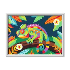 Ravensburger CreArt  Malen nach Zahlen Chamäleon