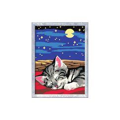 Ravensburger CreArt  Malen nach Zahlen Träumende Katze