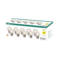 Star Trading LED Leuchtmittel Outdoor E27 10er Set warmweiss 120Lm