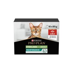 Purina Proplan Sterilised Maintenance 10x85g in Sauce Rind