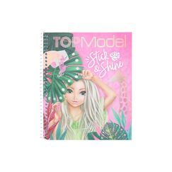 TOPModel Depesche Malbuch Top Model 8 Folien, 8 Tattoo-Sticker