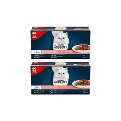 Purina Gourmet Perle Lachs, Rind, Huhn KIT 2 x 60x85g