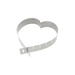 Westmark Herzbackform, Edelstahl, 19x5cm