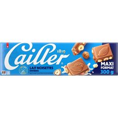 Cailler Tafelschokolade Milch Haselnuss 300 g