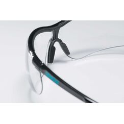 Uvex 9193376 Schutzbrille/Sicherheitsbrille Farbe Petrol, Schwarz