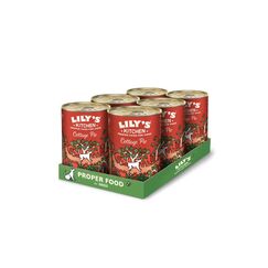 Lily's Kitchen Lilys Kitchen Nassfutter für Hunde Rindfleisch, 6x400g