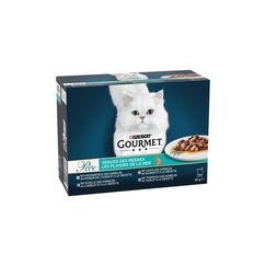 Purina Gourmet Perle Genuss des Meeres 12x85g Fisch