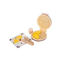 Small foot Waffeleisen-Set rot tasty