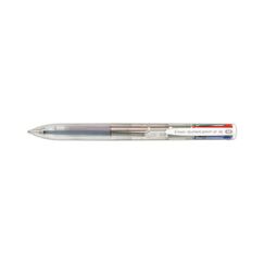 Pilot Super GripG-4 Colors 1.0mm 4-Farben-Kugelschreiber, transpartent