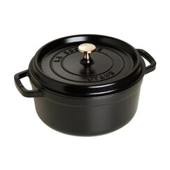 Staub Bräter Cocotte 28 cm, Schwarz, 6.7 l