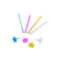 Westmark 24-tlg. Set Geburtstags- -und Partykerzen, 6.5x0.5x0.5cm