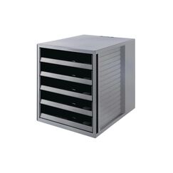 HAN Schubladenbox Karma A4 Schrank-Set, Grau