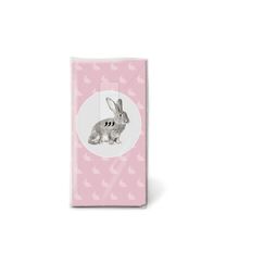 Paper + Design Paper+Design Taschentuch Rabbit 21.5x22cm, 10 Stück. 4-lagig FSC
