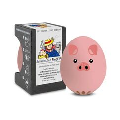 Brainstream PiepEi Küchentimer singende Eieruhr Schwein Melodie auf jeder Stufe, Kunststoff