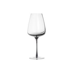 BC Smoke Weissweinglas 4 Stk. Grey, Mundgeblasenes Glas