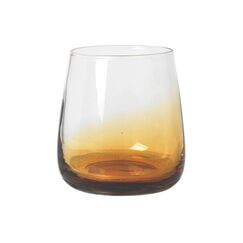 BC Amber Glas 4 Stk. Caramel, Mundgeblasenes Glas