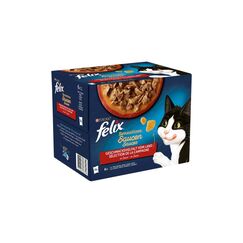 Felix Nassfutter Sensations Sauce Fleisch, 24x85g