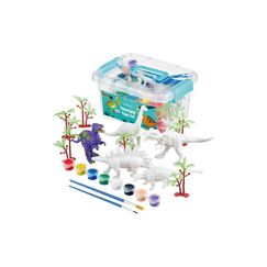 Twiddlers Dinosaurier Figuren 3D-Malset 15 Stück