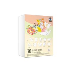 URSUS Bastelpapier Figuren 30 Stück, blanko
