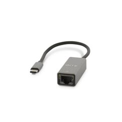LMP USB-C zu RJ-45 Netzwerkkarte Aluminium Gehäuse, 1Gbps, Spacegrau