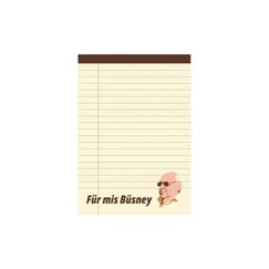 SwissMeme Notibuch Büsney