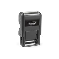 Trodat selbstfärbender Wortbandstempel 12 verschiedene Texte, französisch, 4mm