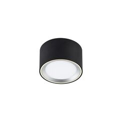Nordlux Fallon Aufbaustrahler schwarz/stahl