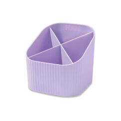 HAN Stifteköcher Re-X-LOOP 4 Fächer, recyceltes Material, pastell lila