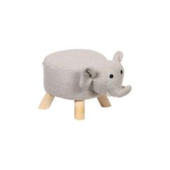 Kesper Kinderhocker Elefant Kiefer, B 47 x H 25 x T 25 cm