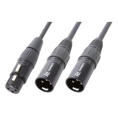 PD-Connex PD Connex CX140 2x XLRmale - XLRf, Splitt-Kabel, 0.5m