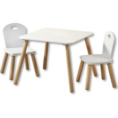 Kesper 1 Kindertisch mit 2 Stühlen MDF