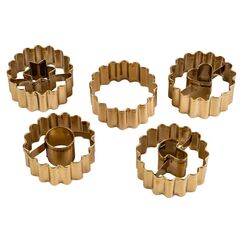 Dr. Oetker Holiday Joy Linzer Mattgold, 5-teilig